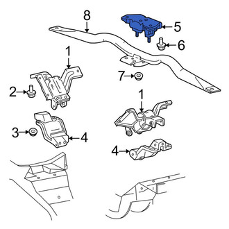 Lincoln OE - Rear Automatic Transmission Mount