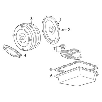 Lincoln OE - Transmission Components (Sedan)