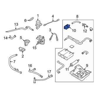 Lincoln OE - Vapor Canister Purge Valve Assembly