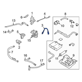 Lincoln OE - Rear Oxygen Sensor