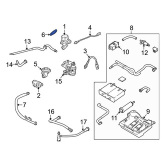 Lincoln OE - Exhaust Gas Recirculation (EGR) Valve Gasket