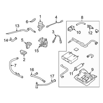 Lincoln OE - Emission System - Emission Components (Sedan)