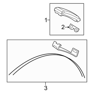 Lincoln OE - Electrical - Tire Pressure Monitor Components (Sedan)