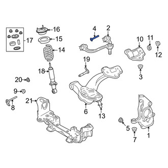 Lincoln OE - Upper Suspension Control Arm Bolt