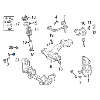 Lincoln OE - Lower Suspension Control Arm Nut