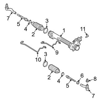 Lincoln OE - Steering Gear & Linkage (Sedan)
