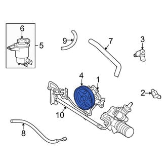 Lincoln OE - Power Steering Pump Pulley