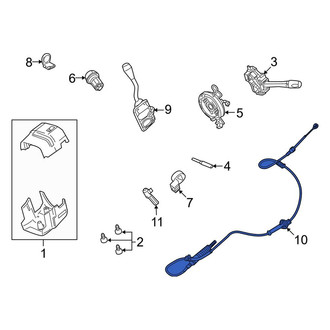 Lincoln OE - Shift Interlock Cable