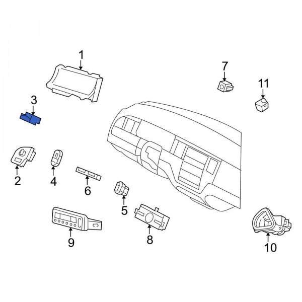 Headlight Dimmer Switch