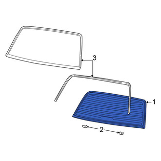 Lincoln OE - Rear Back Glass