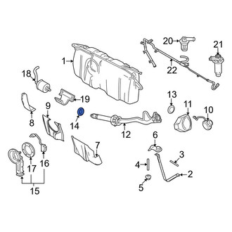 Lincoln OE - Outer Fuel Filler Neck Seal
