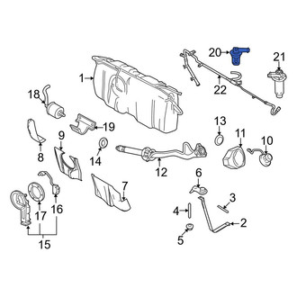 Lincoln OE - Vapor Canister Purge Valve Assembly