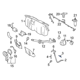 Lincoln OE - Fuel Tank Strap Pin