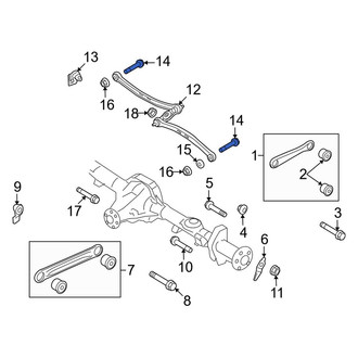 Lincoln OE - Suspension Trailing Arm Bolt