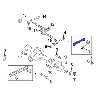 Lincoln OE - Rear Upper Suspension Control Arm