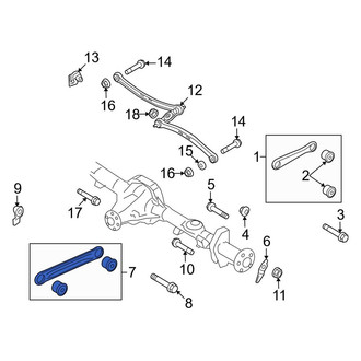 Lincoln OE - Front Right Upper Suspension Control Arm