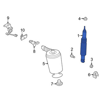 Lincoln OE - Rear Suspension Shock Absorber