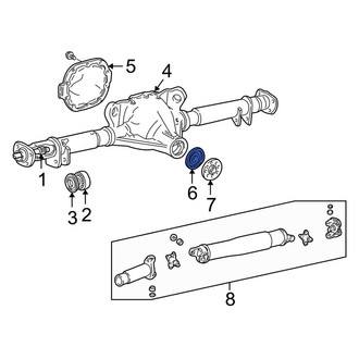 Lincoln OE - Rear Differential Pinion Seal