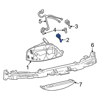 Lincoln OE - Front Headlight Bulb
