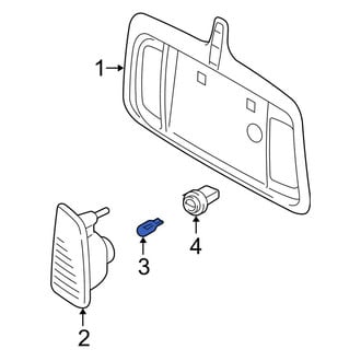 Lincoln OE - Rear Brake Light Bulb
