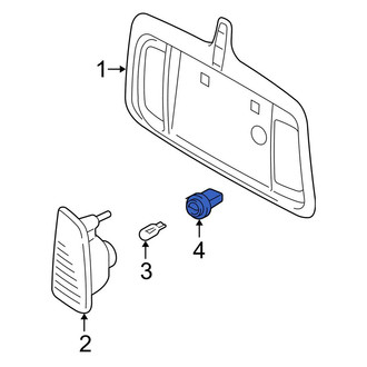 Lincoln OE - Rear Back Up Light Socket