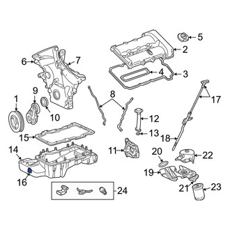Lincoln OE - Engine Oil Drain Plug