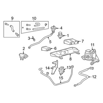 Lincoln OE - Emission System - Emission Components (Base / LSE)