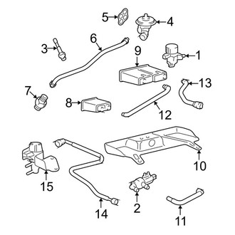Lincoln OE - Emission System - Emission Components (Base 3.0L)