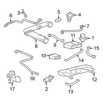 Lincoln OE - Emission System - Emission Components (3.9L)