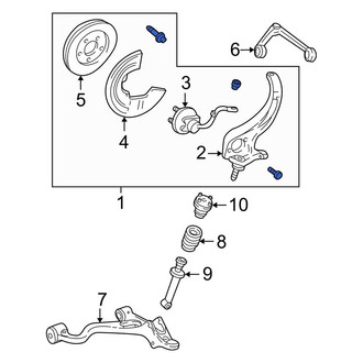 Lincoln OE - Front Left Steering Knuckle