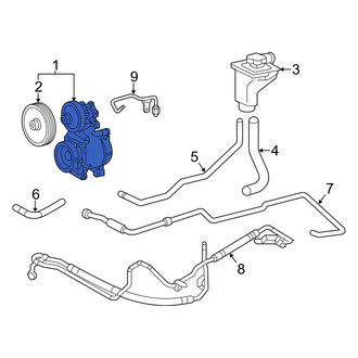 Lincoln OE - Power Steering Pump