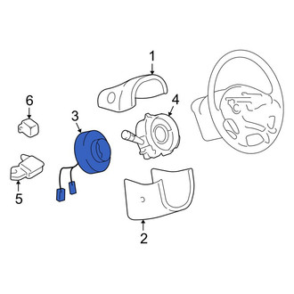 Lincoln OE - Air Bag Clockspring