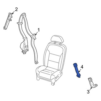 Lincoln OE - Front Seat Belt Extension