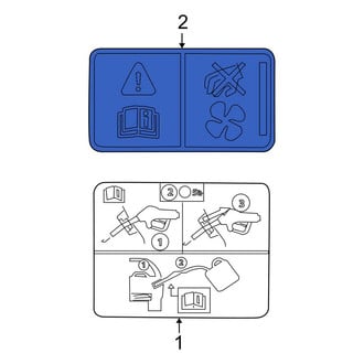 Lincoln OE - Engine Decal
