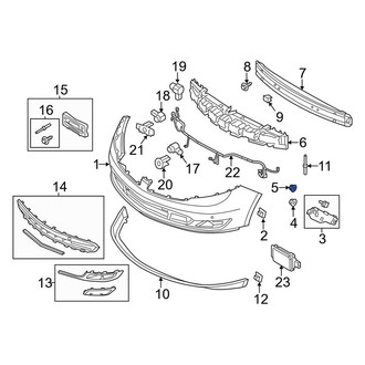 Lincoln OE - Bumper Guide Nut