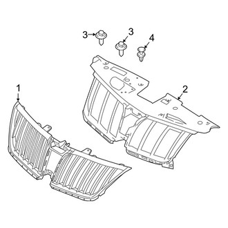 Lincoln OE - Grille & Components