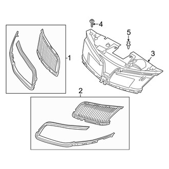 Lincoln OE - Grille & Components