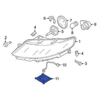 Lincoln OE - Front High Intensity Discharge (HID) Lighting Ballast