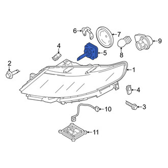 Lincoln OE - Front Headlight Bulb