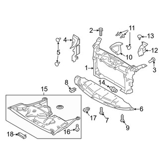 Lincoln OE - Radiator Support
