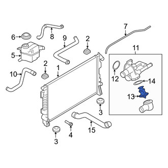 Lincoln OE - Engine Coolant Thermostat