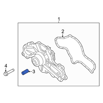 Lincoln OE - Engine Water Pump Dowel Pin
