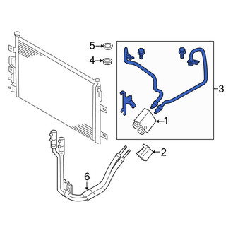Lincoln OE - Automatic Transmission Oil Cooler Tube