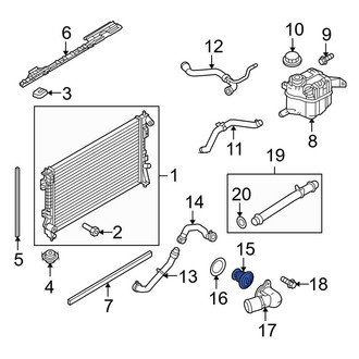Lincoln OE - Engine Coolant Thermostat
