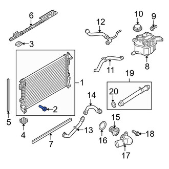 Lincoln OE - Radiator Drain Plug
