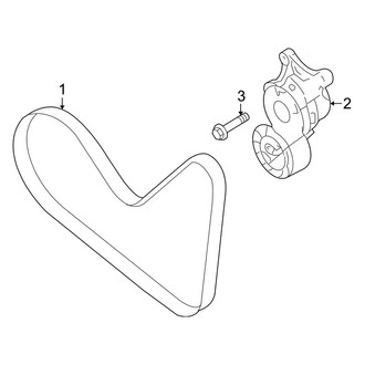 Lincoln OE - Cooling - Belts & Pulleys (EcoBoost)