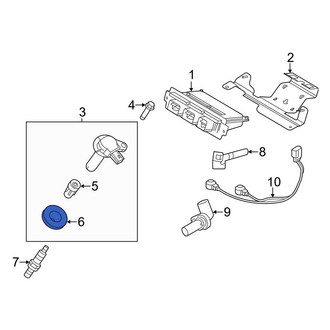 Lincoln OE - Spark Plug Cover