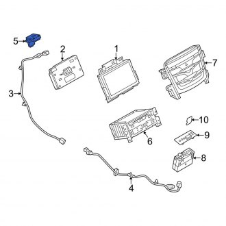 Lincoln MKS GPS Antennas — CARiD.com