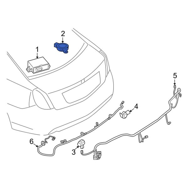 Parking Aid System Speaker