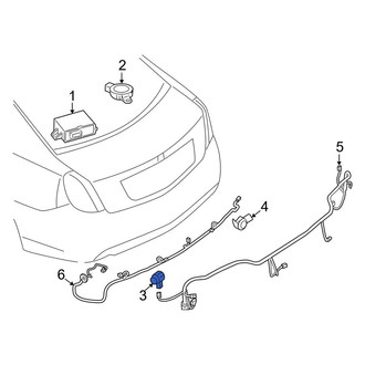 Lincoln OE - Rear Parking Aid Sensor
